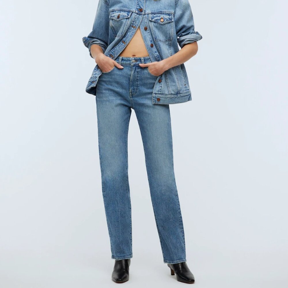 Madewell 90s straight jeans, size 27
